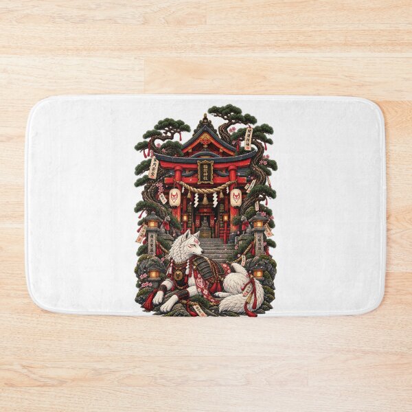 Item preview, The Guardian of the Sanctuary | Japanese Ukiyo-e Kitsune designed and sold by Substance_life.
