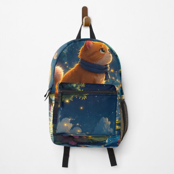 Item preview, Moonlit Cat Sailing Through a Dream Lake designed and sold by Herodestroyer.