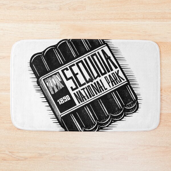 Item preview, Hot Dog Label of Sequoia National Park designed and sold by John Morris Illustration.