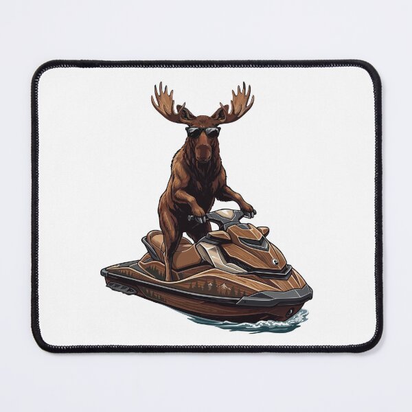 Item preview, Moose On Sea Doo designed and sold by VelvetRoom.
