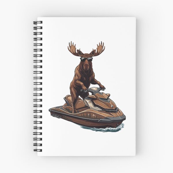 Item preview, Moose On Sea Doo designed and sold by VelvetRoom.
