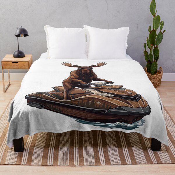 Item preview, Moose On Sea Doo designed and sold by VelvetRoom.