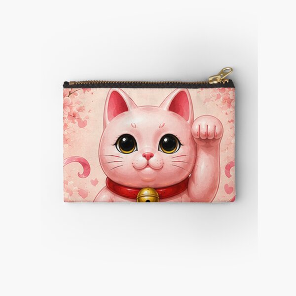 Item preview, Pink Maneki Neko for Love designed and sold by fuku-mono.