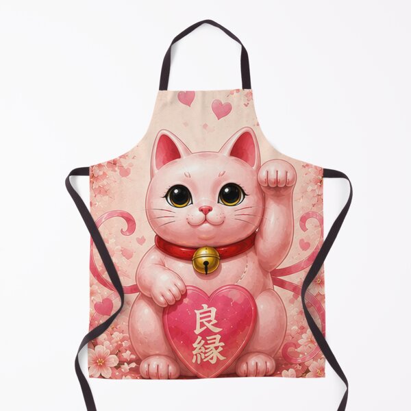 Item preview, Pink Maneki Neko for Love designed and sold by fuku-mono.