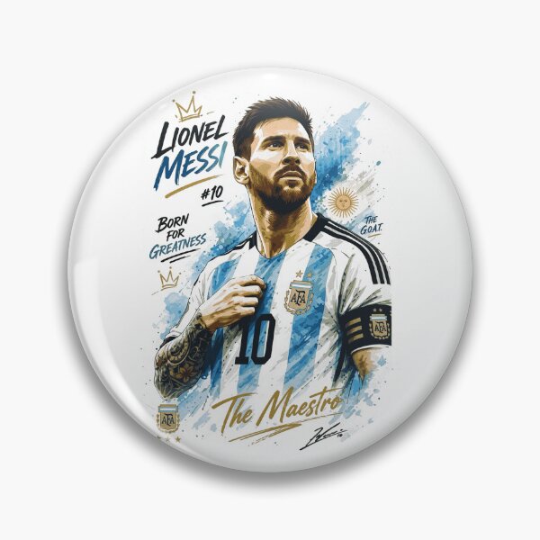 Item preview, Lionel Messi The Maestro Argentina designed and sold by Zyphero.