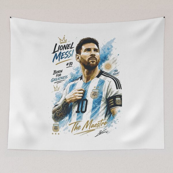 Item preview, Lionel Messi The Maestro Argentina designed and sold by Zyphero.
