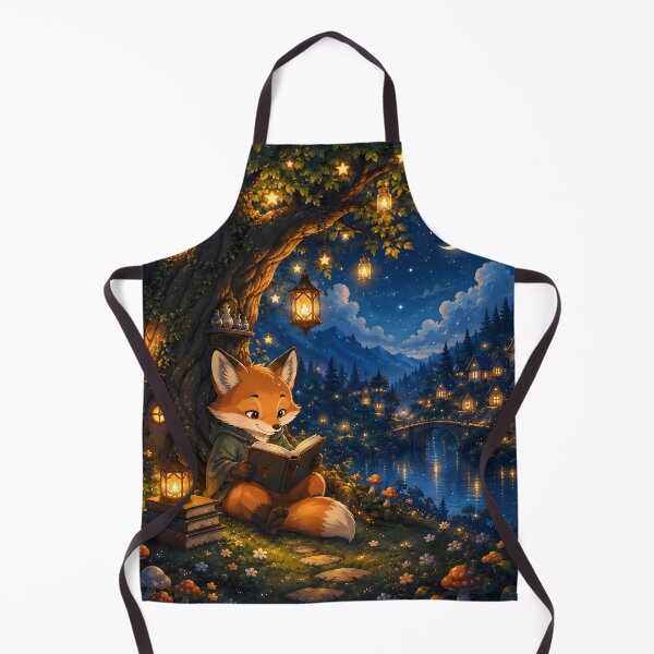 Item preview, Fox Reading Under the Lantern Tree designed and sold by Herodestroyer.