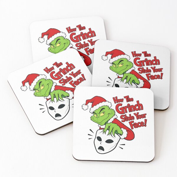 Item preview, Grinch Steals Your Face Holiday Mashup designed and sold by Love-bloock.