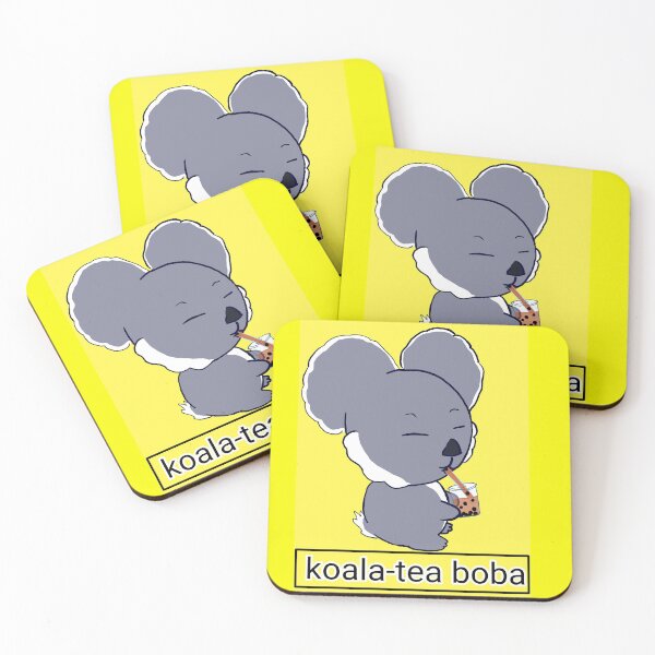 Item preview, Koala Tea Boba Pun designed and sold by Sivyant.