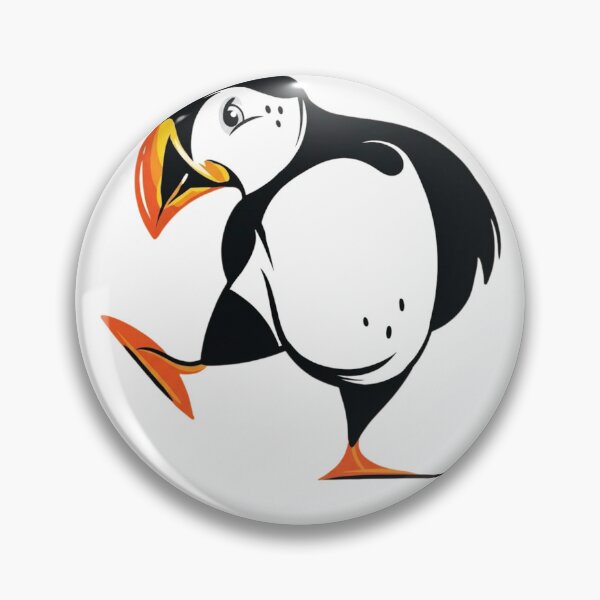 Item preview, Cute Atlantic Puffin Bird Nature Wildlife Art designed and sold by haitrieuic96.