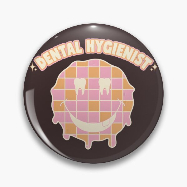 Item preview, Dental Hygienist – Retro Smiley Tooth Design designed and sold by Sezee.