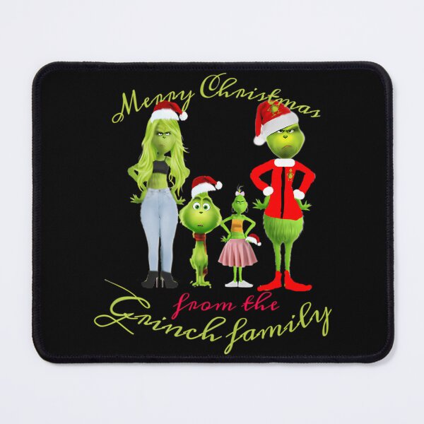 Item preview, Green Character Family Standing In Holiday designed and sold by MuminOkan.