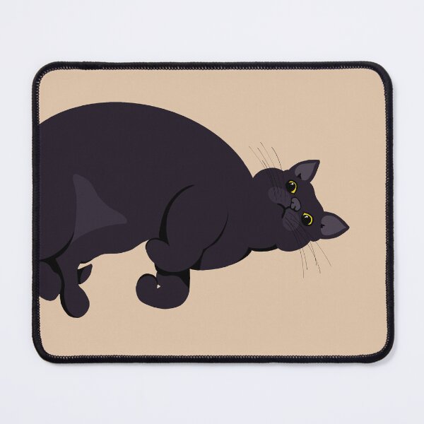 Item preview, Black cat illustration  designed and sold by Katonion.
