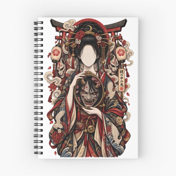 Item preview, The Mirror of the Faceless Geisha | Japanese Ukiyo-e Art designed and sold by Substance_life.