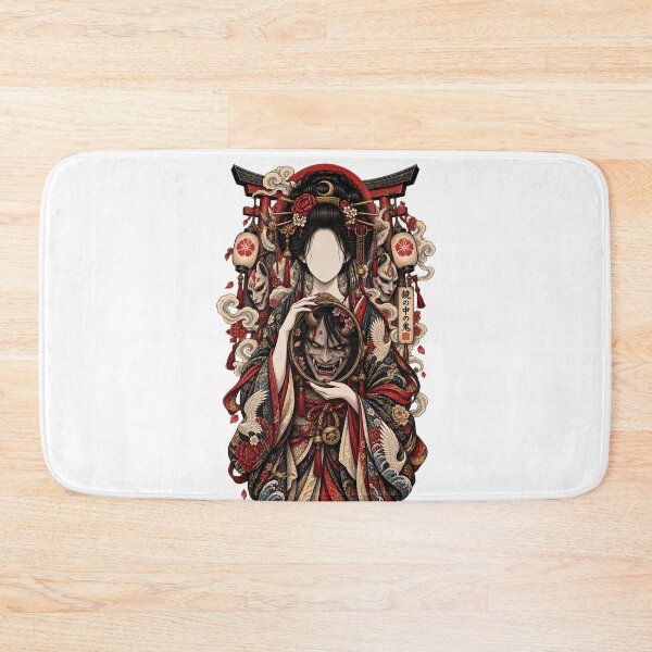 Item preview, The Mirror of the Faceless Geisha | Japanese Ukiyo-e Art designed and sold by Substance_life.