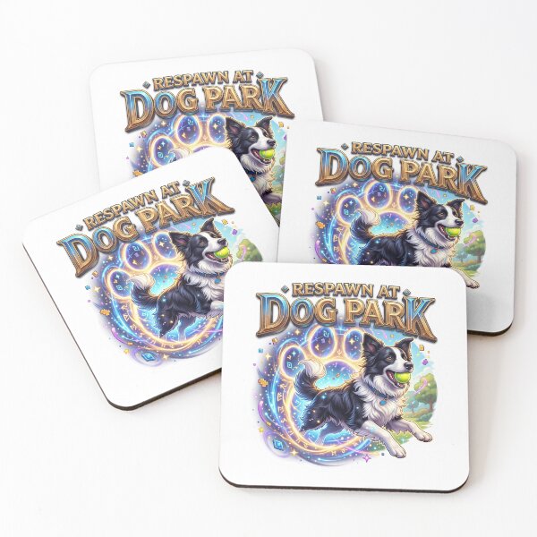 Item preview, Dog Park Border Collie Adventure Art designed and sold by pradeepvisuals.