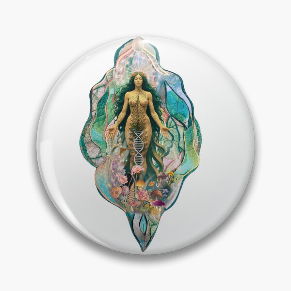 Item preview, Forest Ancestor Warrioress designed and sold by Altar-of-Elixir.