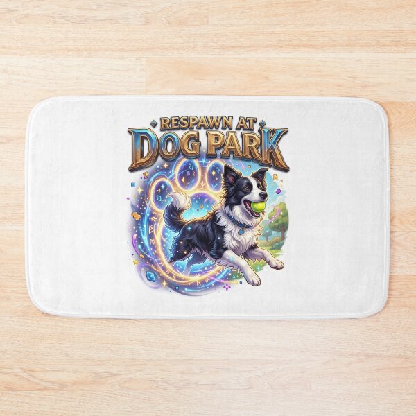 Item preview, Dog Park Border Collie Adventure Art designed and sold by pradeepvisuals.