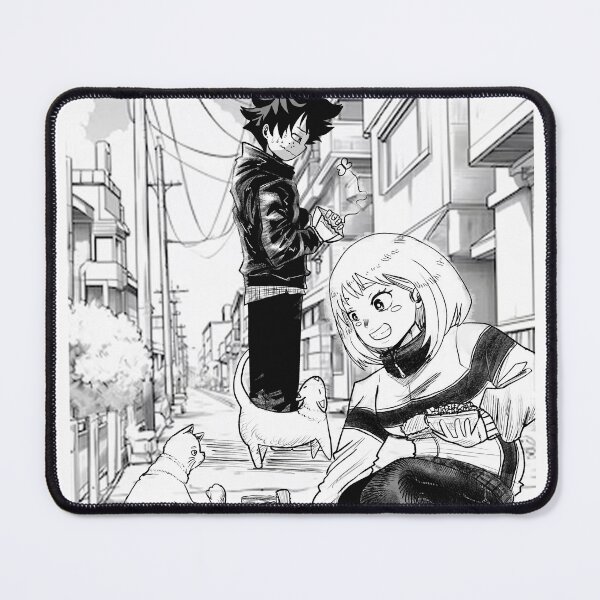 Item preview, feeding the stray cats - mha fanart designed and sold by thisguysaul.
