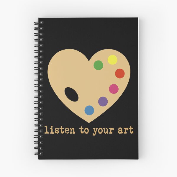 Item preview, Heart Paint Palette Listen To Your Art designed and sold by Gkinoki.