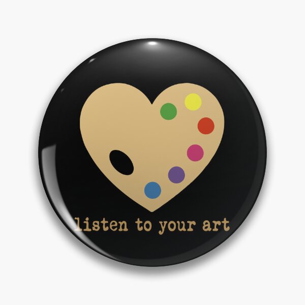 Item preview, Heart Paint Palette Listen To Your Art designed and sold by Gkinoki.