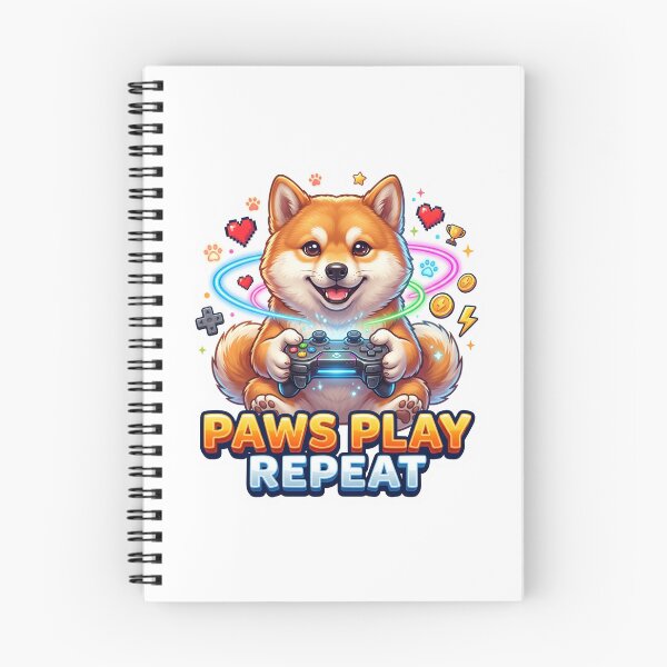 Item preview, Gaming Dog Shiba Inu Player Artwork designed and sold by pradeepvisuals.