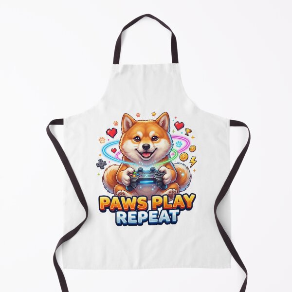 Item preview, Gaming Dog Shiba Inu Player Artwork designed and sold by pradeepvisuals.
