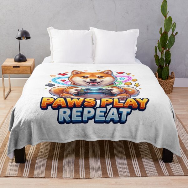 Item preview, Gaming Dog Shiba Inu Player Artwork designed and sold by pradeepvisuals.