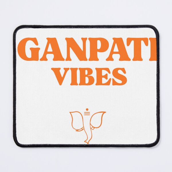Item preview, Ganpati Vibes – Retro Ganesh Chaturthi Design designed and sold by Marathidesigns.