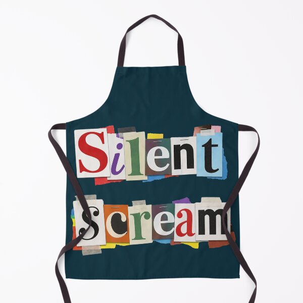 Item preview, Silent Scream Introvert Emotional Collage Quote designed and sold by NosandEdgy.