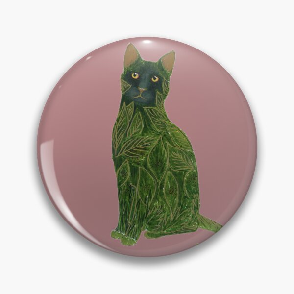 Item preview, Regal Leaf Cat designed and sold by Julia O'Shaughnessy.