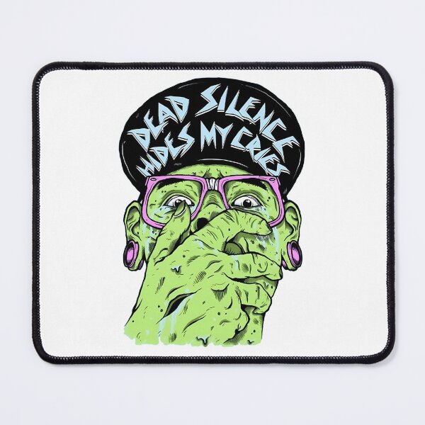 Item preview, Green Character Covering Mouth designed and sold by Fatimawael.