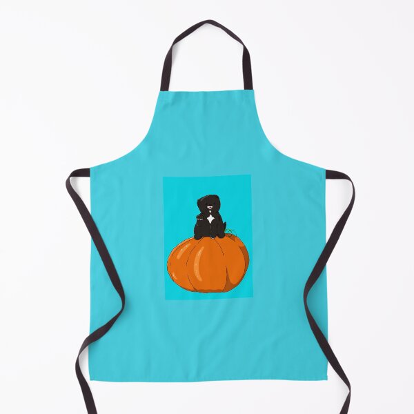 Item preview, Black lab hurt pawing on a pumpkin designed and sold by Sivyant.
