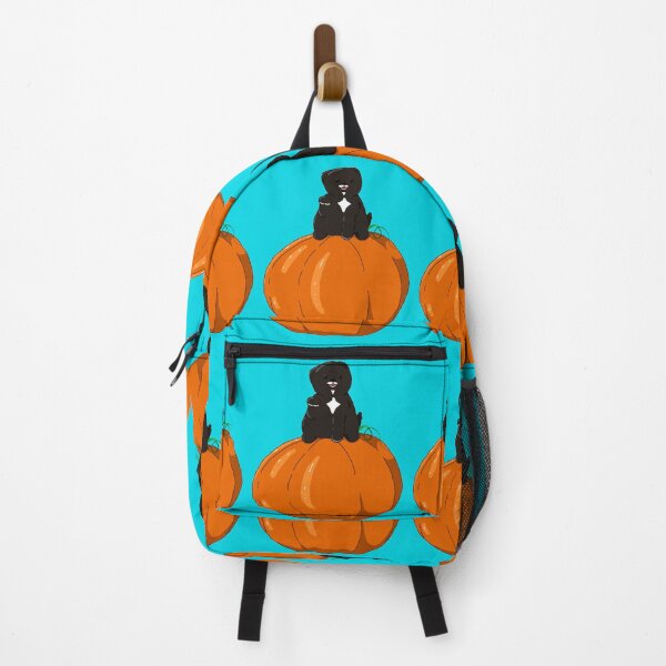 Item preview, Black lab hurt pawing on a pumpkin designed and sold by Sivyant.
