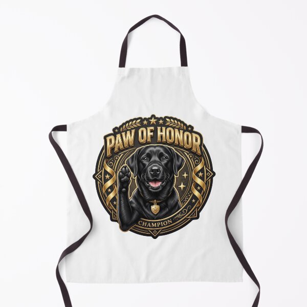 Item preview, Paw of Honor Labrador Champion Artwork designed and sold by pradeepvisuals.