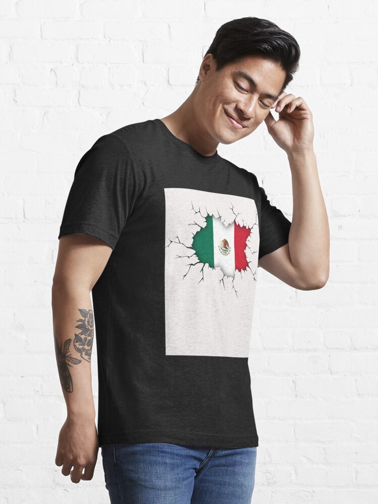 Mexico Flag shirt - Mexican Inside - Mexico Mexican Flag Shirt Tshirt Tee  Gift Essential T-Shirt for Sale by mrsmitful