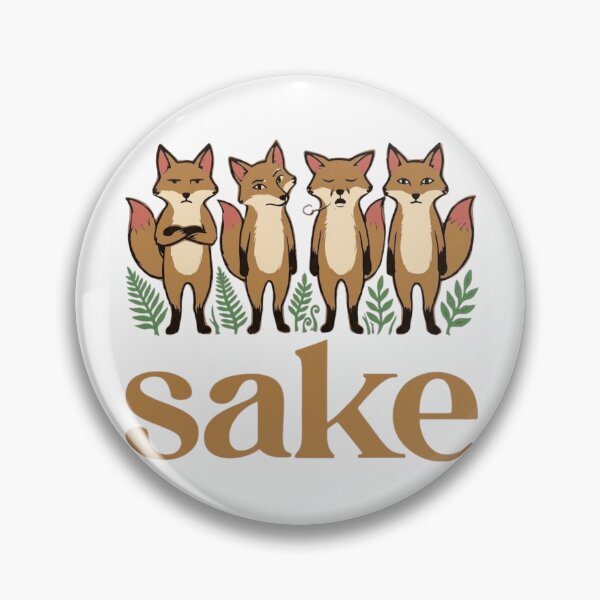 Item preview, Four Fox Sake Funny Animal Pun Sarcastic Fox Lover designed and sold by haitrieuic96.