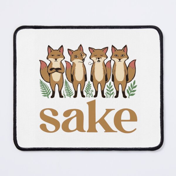 Item preview, Four Fox Sake Funny Animal Pun Sarcastic Fox Lover designed and sold by haitrieuic96.