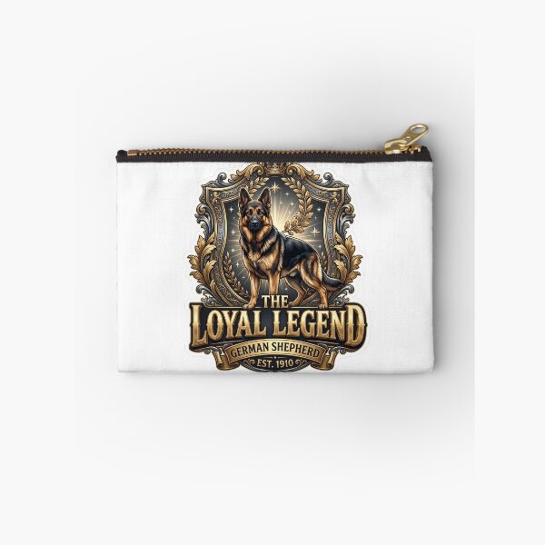 Item preview, Loyal Legend German Shepherd Crest Art designed and sold by pradeepvisuals.