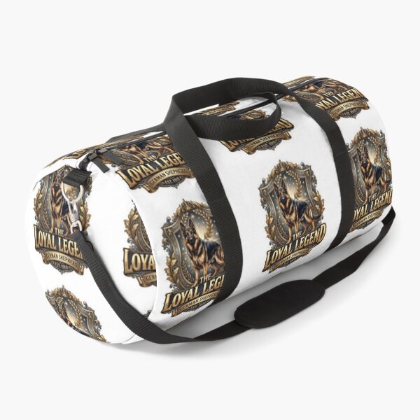 Item preview, Loyal Legend German Shepherd Crest Art designed and sold by pradeepvisuals.