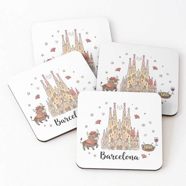 Item preview, Cute Sagrada Familia Barcelona Doodle Art designed and sold by RamyGallery.