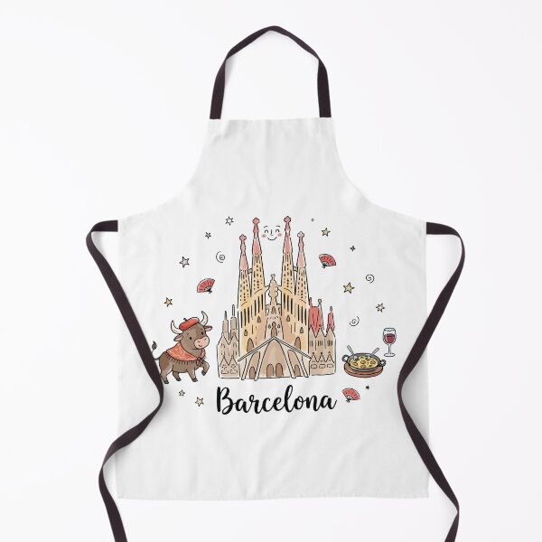 Item preview, Cute Sagrada Familia Barcelona Doodle Art designed and sold by RamyGallery.