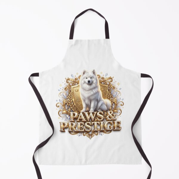 Item preview, Dog Prestige Samoyed Luxury Emblem Art designed and sold by pradeepvisuals.
