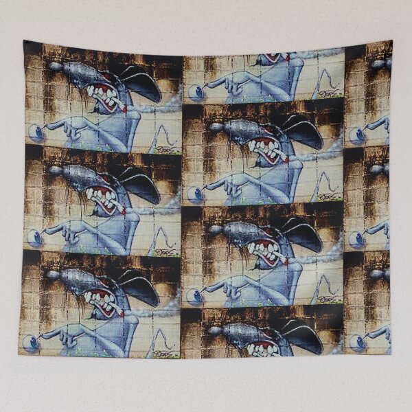 Item preview, Street Art Pointing Smoking Rat 2026 Top Fuel Wear designed and sold by Sepearcy.