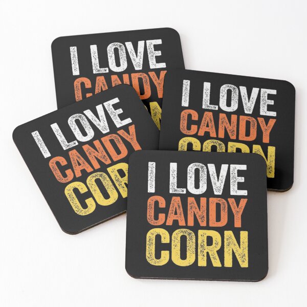 Item preview, I Love Candy Corn Funny Halloween Fall Season Vintage designed and sold by haitrieuic96.