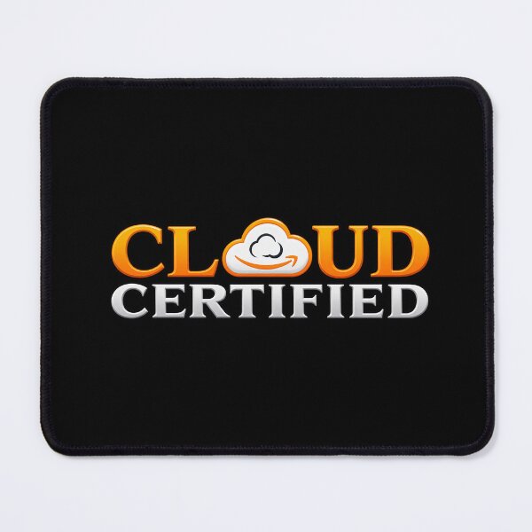 Item preview, Cloud Certified Design | AWS colors | Stickers, T-Shirts, Mugs, Backpacks, Pins, Notebooks & More designed and sold by I am Certified.