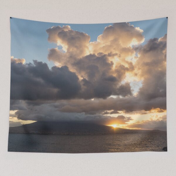 Item preview, Mount Vesuvius Powerful Sunrise designed and sold by Georgia Mizuleva.