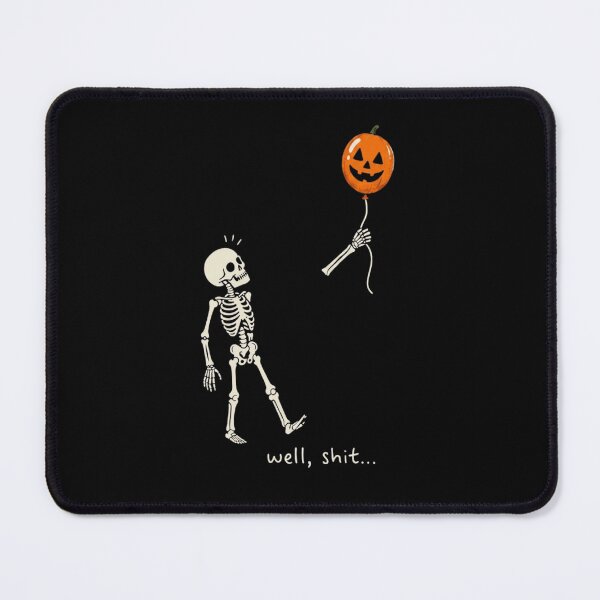 Item preview, Well Dang Funny Halloween Skeleton Pumpkin Balloon Lost Arm designed and sold by haitrieuic96.