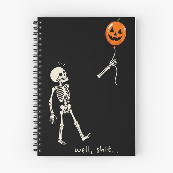 Item preview, Well Dang Funny Halloween Skeleton Pumpkin Balloon Lost Arm designed and sold by haitrieuic96.