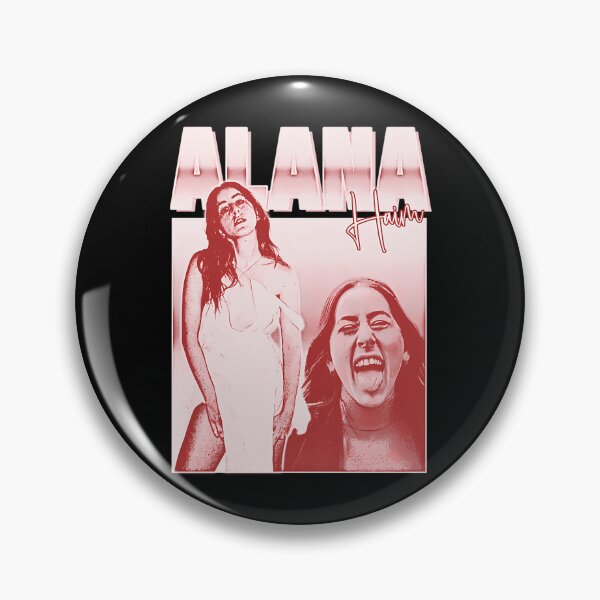 Item preview, Alana Haim Portrait Red Aesthetic designed and sold by EstellBartell.